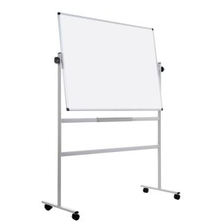 Bi-Office mobiles Whiteboard MAYA 200,0 x 100,0 cm weiß emaillierter Stahl