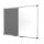 Bi-Office Whiteboard-Pinnwand MAYA KOMBI 60,0 x 45,0 cm Textil grau