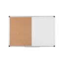 Bi-Office Whiteboard-Pinnwand MAYA KOMBI 90,0 x 60,0 cm Kork braun