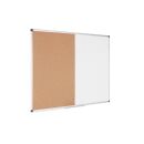 Bi-Office Whiteboard-Pinnwand MAYA KOMBI 120,0 x 90,0 cm Kork braun