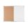 Bi-Office Whiteboard-Pinnwand MAYA KOMBI 120,0 x 90,0 cm Kork braun