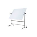 Bi-Office mobile Glas-Magnettafel 120,0 x 90,0 cm weiß