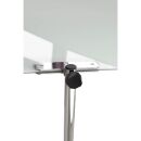 Bi-Office mobile Glas-Magnettafel 120,0 x 90,0 cm weiß