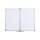 Bi-Office Klapptafel MAYA TRIO 120,0 x 90,0 cm weiß