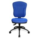 Topstar Bürostuhl Wellpoint 30 SY, 8060 BC6 Stoff blau, Gestell schwarz