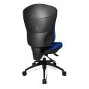 Topstar Bürostuhl Wellpoint 30 SY, 8060 BC6 Stoff blau, Gestell schwarz