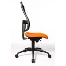 Topstar Bürostuhl Syncro Net, SN100 T34 Stoff orange, Gestell schwarz