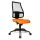 Topstar Bürostuhl Syncro Net, SN100 T34 Stoff orange, Gestell schwarz