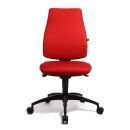 Topstar Bürostuhl Syncro Soft, SN300 T31 Stoff rot, Gestell schwarz