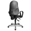 Topstar Bürostuhl Syncro Steel, 8929 G22 Stoff anthrazit, Gestell chrom