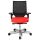 Topstar Bürostuhl T300, TA309A T310 Stoff rot, Gestell alu
