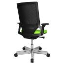 Topstar Bürostuhl T300, TA309A T350 Stoff grün, Gestell alu