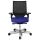 Topstar Bürostuhl T300, TA309A T380 Stoff blau, Gestell alu