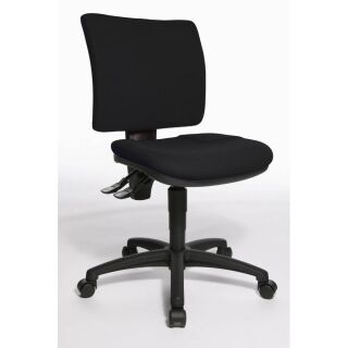 Topstar Bürostuhl U50, 8070 BC0 Stoff schwarz, Gestell schwarz