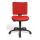 Topstar Bürostuhl U50, 8070 BC1 Stoff rot, Gestell schwarz