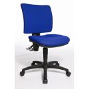 Topstar Bürostuhl U50, 8070 BC6 Stoff blau, Gestell...