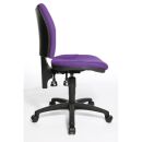 Topstar Bürostuhl U50, 8070 BC7 Stoff lila, Gestell schwarz