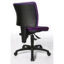 Topstar Bürostuhl U50, 8070 BC7 Stoff lila, Gestell schwarz