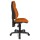 Topstar Bürostuhl Wellpoint 10, 8050 BC4 Stoff orange, Gestell schwarz