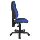 Topstar Bürostuhl Wellpoint 10, 8050 BC6 Stoff blau, Gestell schwarz