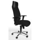 Topstar Bürostuhl High Sit Up, SU39T BG0 Stoff schwarz, Gestell chrom
