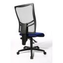 Topstar Bürostuhl Net Point 10, NX200 G26 Stoff blau, Gestell schwarz