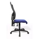 Topstar Bürostuhl Net Point 10, NX200 G26 Stoff blau, Gestell schwarz
