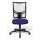 Topstar Bürostuhl Net Point 10, NX200 G26 Stoff blau, Gestell schwarz