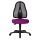 Topstar Bürostuhl Open Point P, OP100 G03 Stoff lila, Gestell schwarz