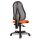 Topstar Bürostuhl Open Point P, OP100 G04 Stoff orange, Gestell schwarz