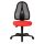 Topstar Bürostuhl Open Point P, OP100 G21 Stoff rot, Gestell schwarz