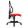 Topstar Bürostuhl Open Point P, OP100 G21 Stoff rot, Gestell schwarz