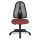 Topstar Bürostuhl Open Point P, OP100 G27 Stoff rot, Gestell schwarz
