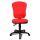 Topstar Bürostuhl Point 80, 8180 G21 Stoff rot, Gestell schwarz