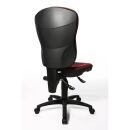 Topstar Bürostuhl Point 80, 8180 G27 Stoff rot, Gestell schwarz