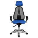 Topstar Bürostuhl Sitness 45, ST99U L56X Stoff blau,...