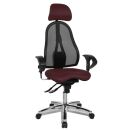 Topstar Bürostuhl Sitness 45, ST99U L57X Stoff rot,...