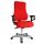 Topstar Bürostuhl Top Point Deluxe, TO29X G21 Stoff rot, Gestell chrom