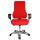 Topstar Bürostuhl Top Point Deluxe, TO29X G21 Stoff rot, Gestell chrom