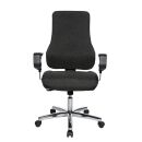 Topstar Bürostuhl Top Point Deluxe, TO29X G22 Stoff anthrazit, Gestell chrom