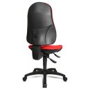Topstar Bürostuhl Support SY, 8550 G21 Stoff rot, Gestell schwarz