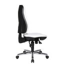 Topstar Bürostuhl Support® SY, 8559 D16 Kunstleder weiß, Gestell chrom