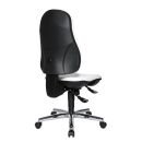 Topstar Bürostuhl Support® SY, 8559 D16 Kunstleder weiß, Gestell chrom