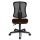 Topstar Bürostuhl Head Point SY, HE200 G08/B90 Stoff braun, Gestell schwarz
