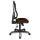 Topstar Bürostuhl Head Point SY, HE200 G08/B90 Stoff braun, Gestell schwarz
