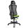 Topstar Bürostuhl Head Point SY, HE200 G05/B90X Stoff grün, Gestell schwarz