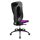 Topstar Bürostuhl Soft Pro 100, NN400 T33 Stoff lila, Gestell schwarz
