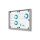 Showdown® Displays Schaukasten Economy XS B1 silber 2x DIN A4 49,1 x 2,6 x 35,0 cm, 1 St.