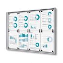Showdown® Displays Schaukasten Economy XS B1 silber...