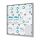 Showdown® Displays Schaukasten Economy XS B1 silber 12x DIN A4 93,1 x 2,6 x 96,3 cm, 1 St.